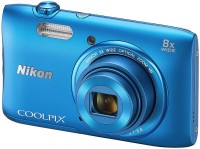 Фотоаппарат NIKON CoolPix S3600, синий